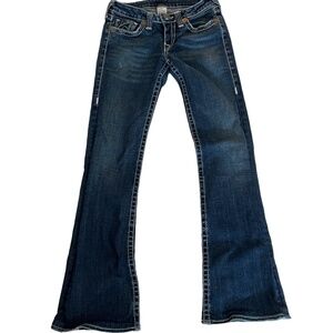 True Religion Women’s Vintage 2007 Joey Low Rise Boot Cut Flare Denim Jean 28